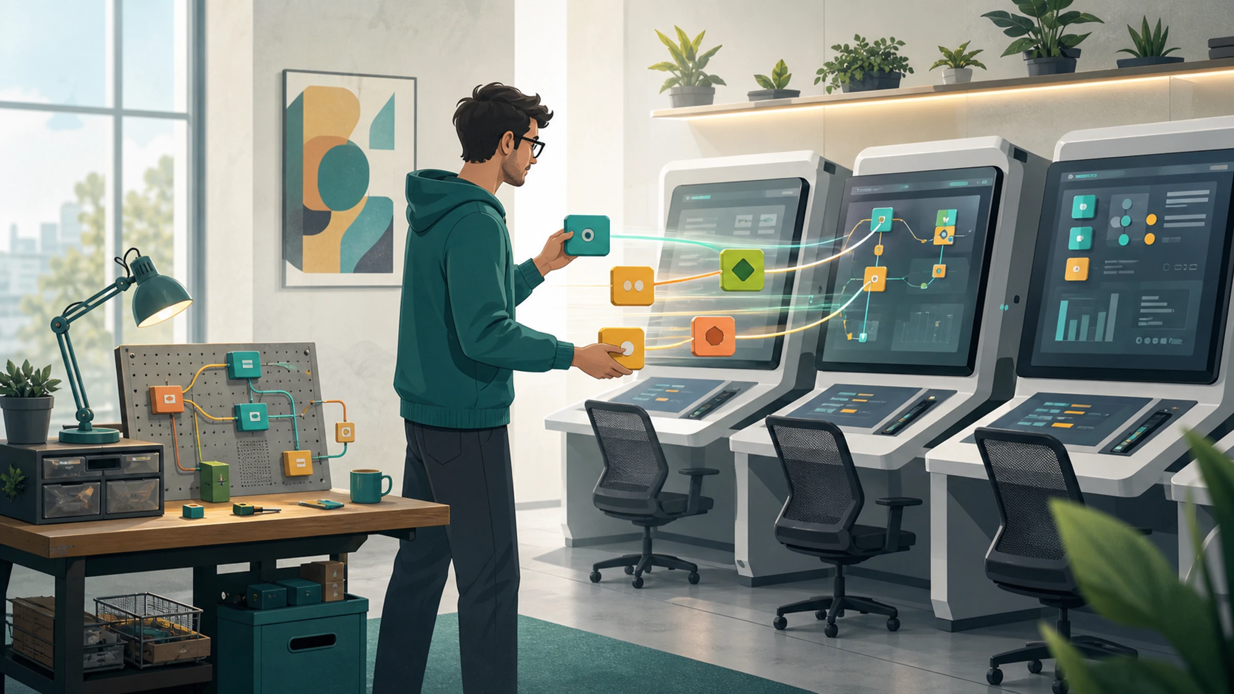 A developer moving workflow blocks from a custom toolkit into maintained agent SDK workstations