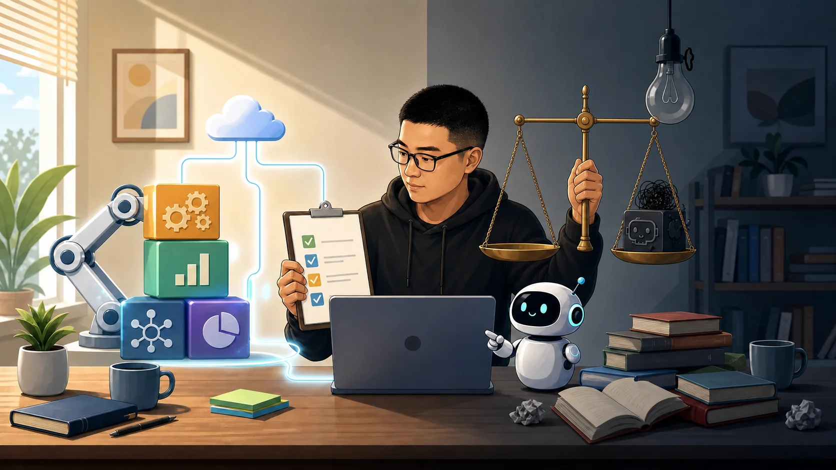 工程师在衡量 AI 的收益和过度依赖的风险